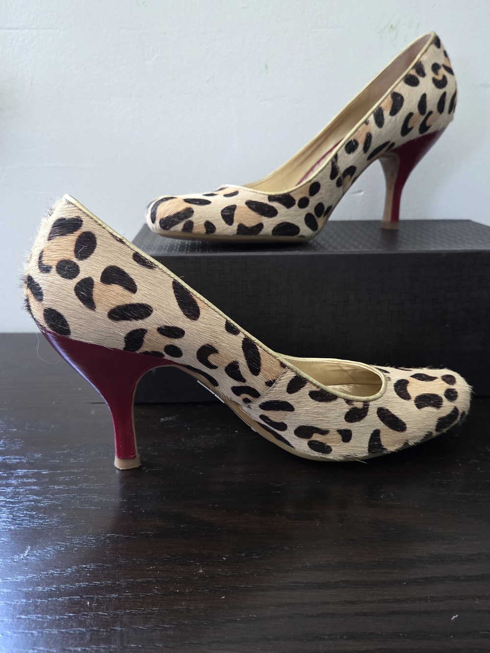 Leopard Print Stiletto Pumps - Kenneth Cole Reaction